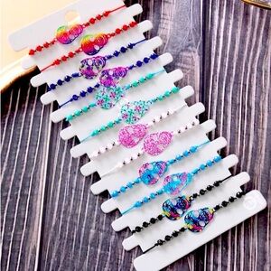 Skull bracelet adjustable